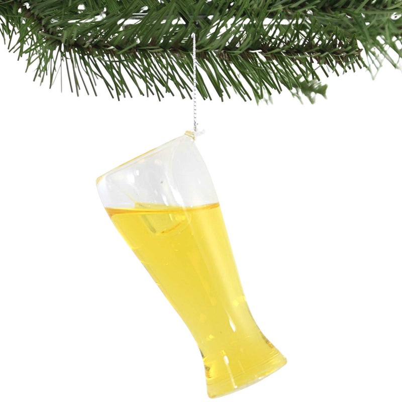 Holiday Ornament Cheer Beer Glass Ornament - - SBKGifts.com