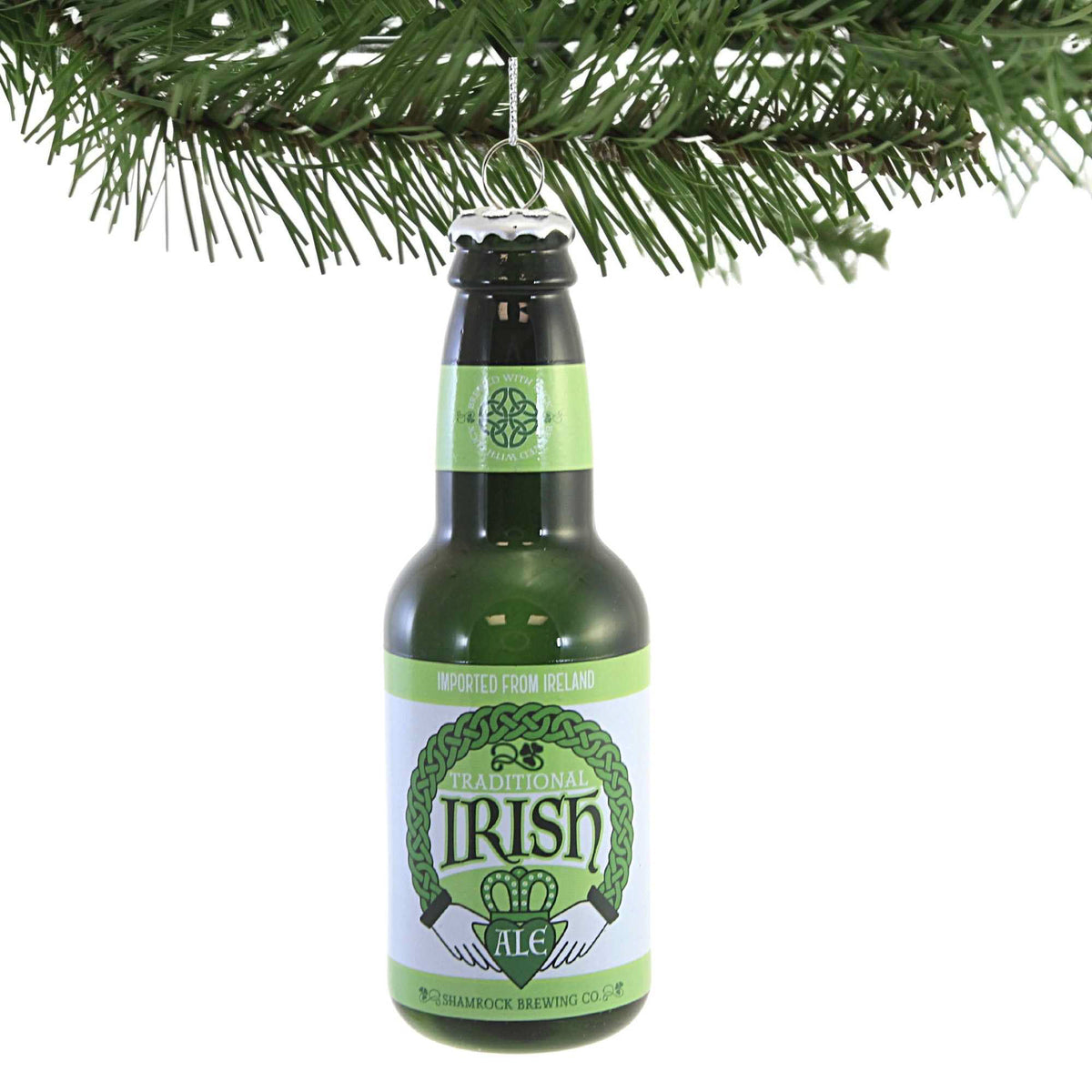 Holiday Ornament Irish Beer Bottle - - SBKGifts.com