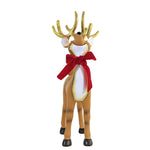 Christmas Retro Deer With Scarf - - SBKGifts.com