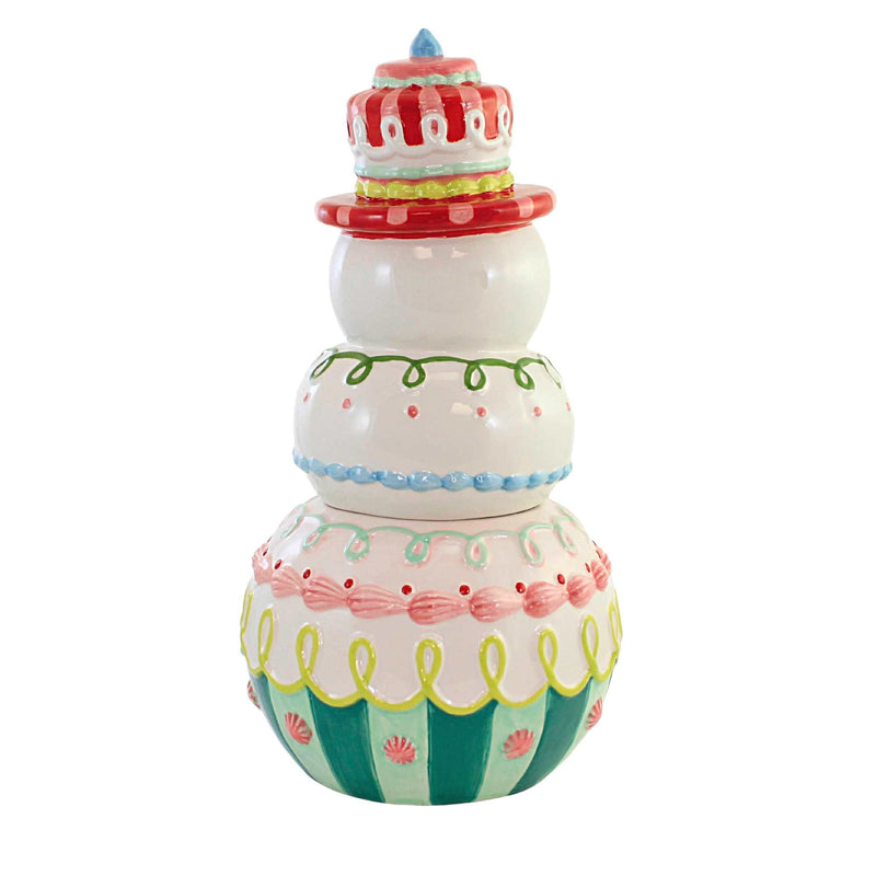 Tabletop Sweet Treats Snowman Cookie Jar - - SBKGifts.com