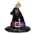 Witch's Hat - One Ornament 3 Inch, Glass - Halloween Ornament 26078 (55763)