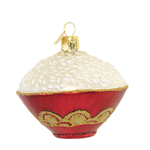 Old World Christmas Bowl Of Rice - - SBKGifts.com