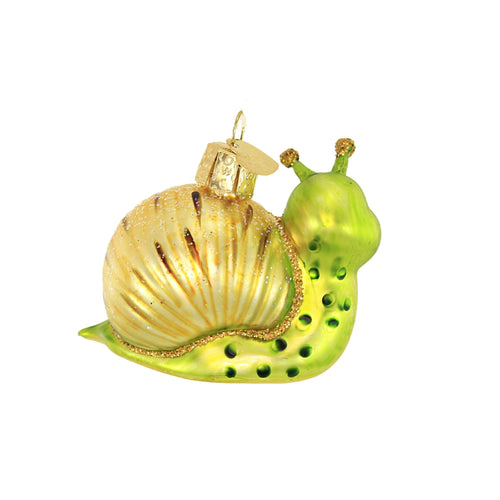 Old World Christmas Smiley Snail - - SBKGifts.com
