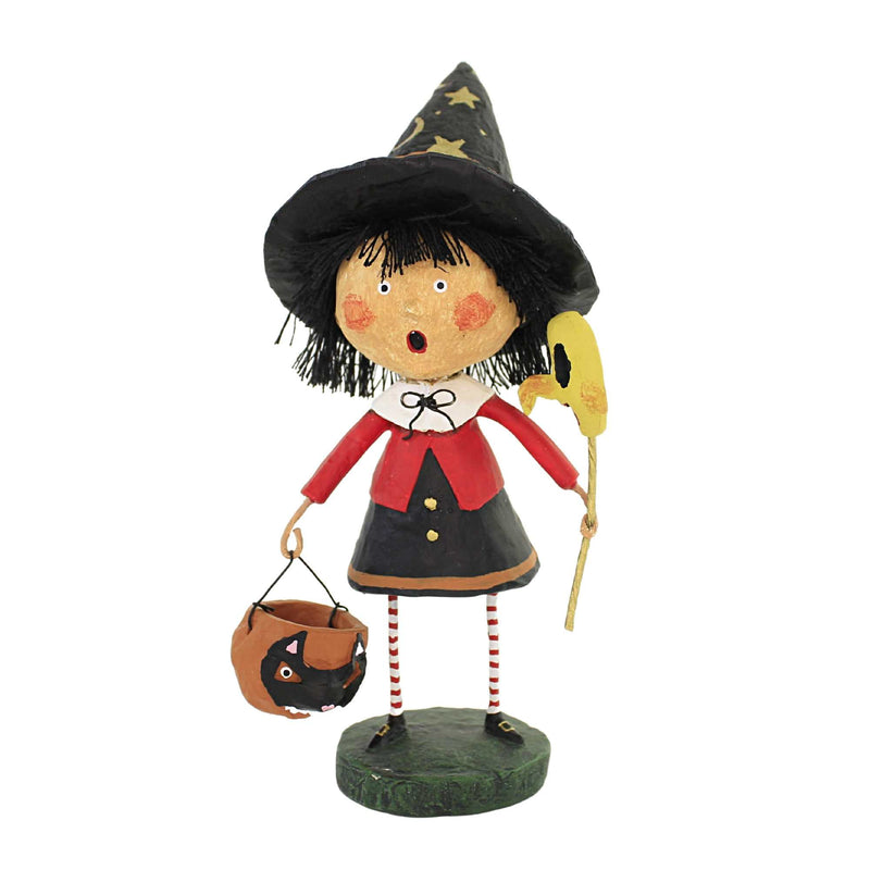 Lori Mitchell Trixie Polyresin Witch Halloween Pumpkin 10755 (55800)