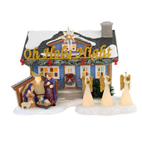 (55845) Department 56 House Oh Holy Night House, 6.50 Inch, Christmas Lane Snow Village 6009702