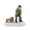 (55857) Department 56 Accessory Angling For A Win, 3.00 Inch, Original Snow Village 6009705
