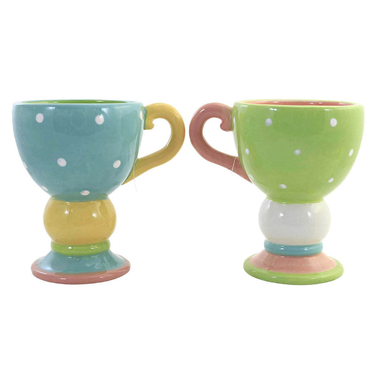 Johanna Parker Set Of 2 Dottie Decorative Fancy Cups - - SBKGifts.com