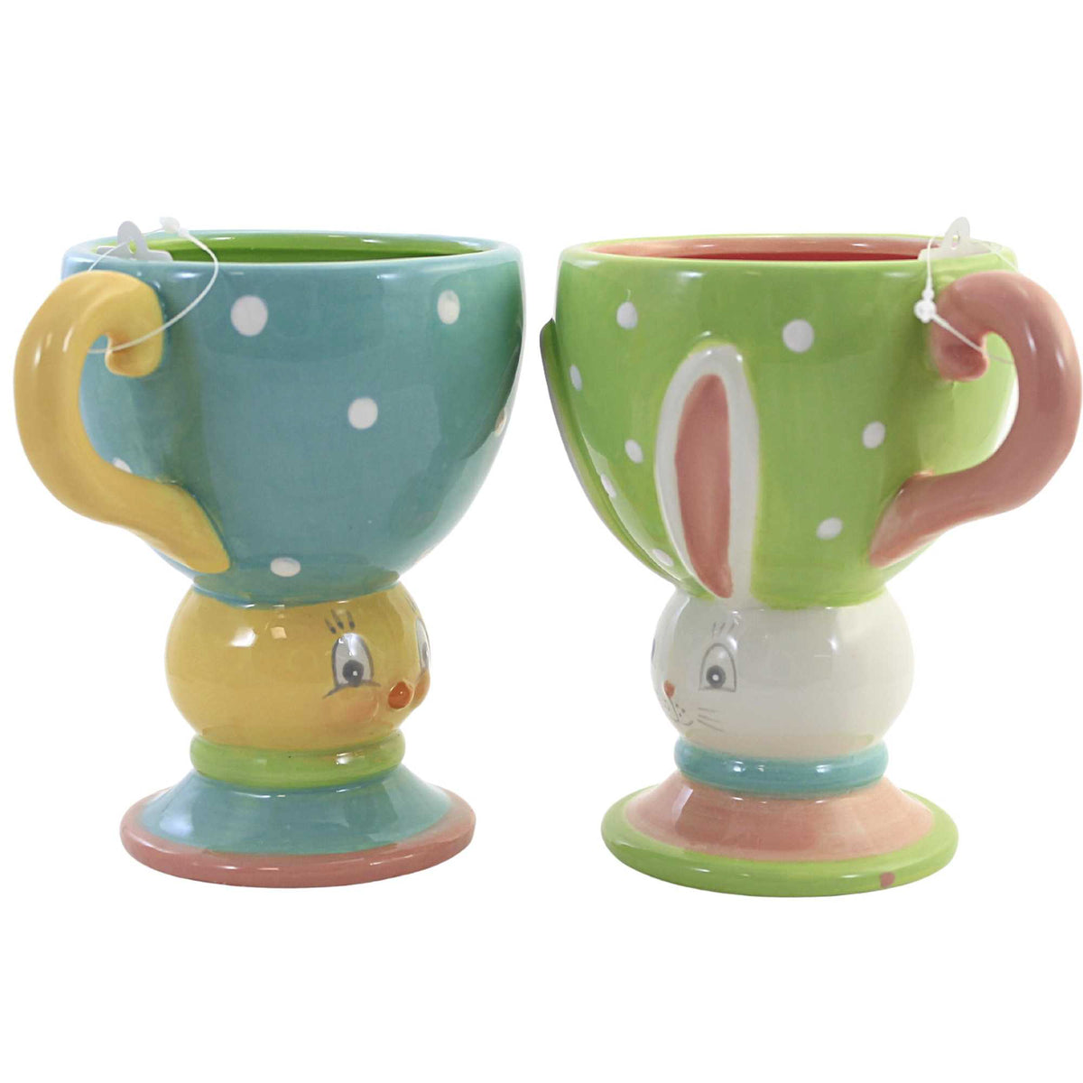 Johanna Parker Set Of 2 Dottie Decorative Fancy Cups - - SBKGifts.com