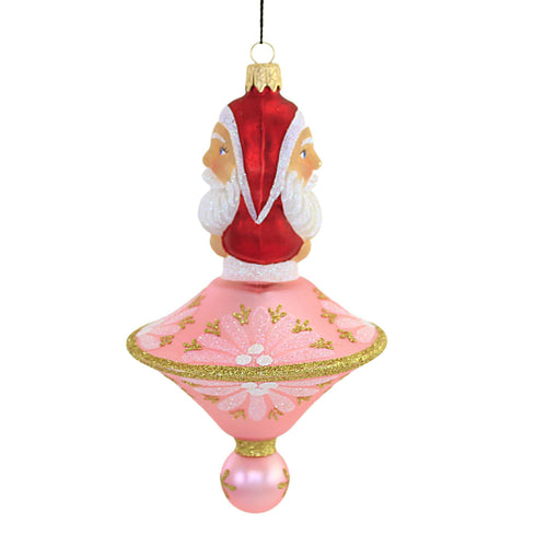 Sbk Gifts Holiday Pink Spin Top St Nick - - SBKGifts.com