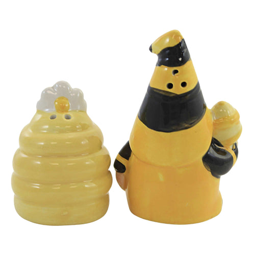 Tabletop Gnome Beehive S/P Shaker Set - - SBKGifts.com