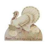 Thanksgiving Elegant Fall Turkey Dummy Board Mdf Pumpkins Gobble Rl0837 (55917)