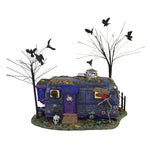 Department 56 House Crackling Crow Caravan Halloween Snow Village 6007791 (55918)
