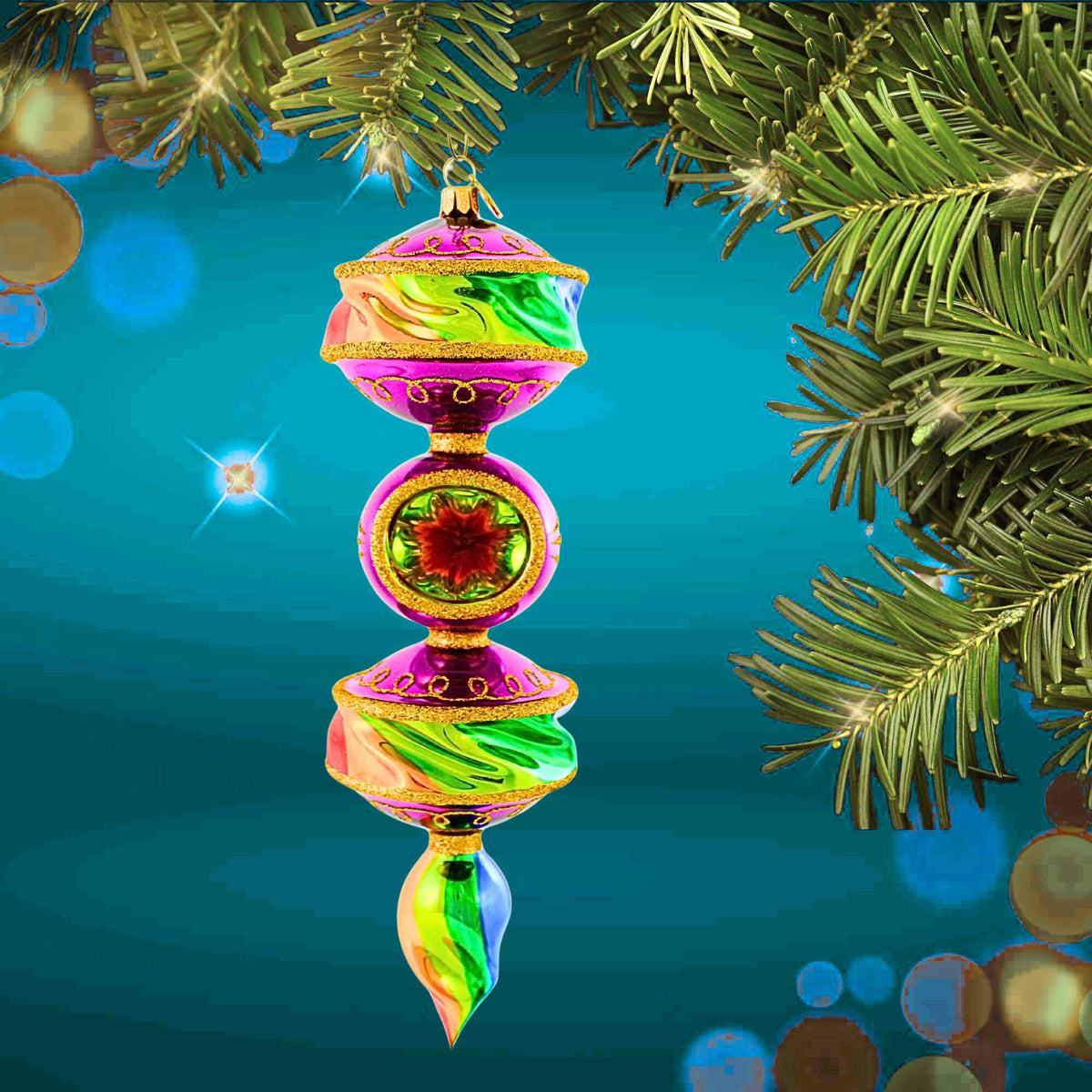Blubom Rainbow Pride  Reflector Drop - - SBKGifts.com