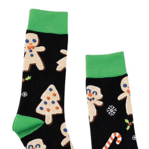 Novelty Socks Gingerbread Socks - - SBKGifts.com