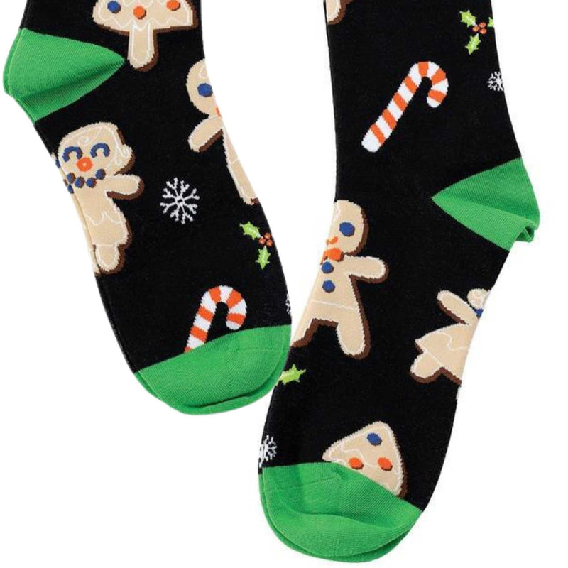 Novelty Socks Gingerbread Socks - - SBKGifts.com