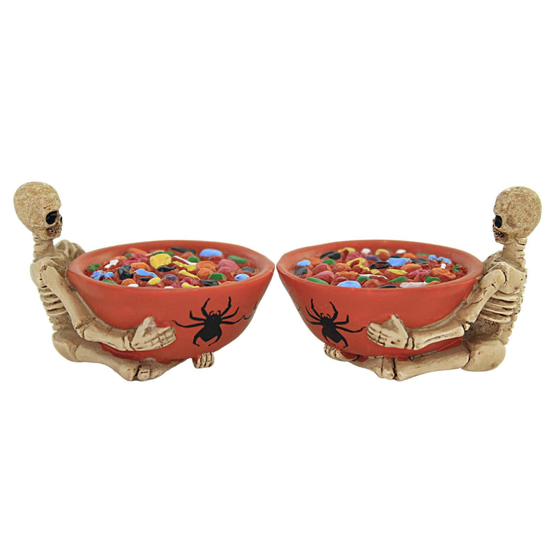Department 56 Accessory Trick Or Dare Treat Bowls - - SBKGifts.com