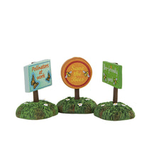 Department 56 Accessory Bee-Friendly Signs - - SBKGifts.com