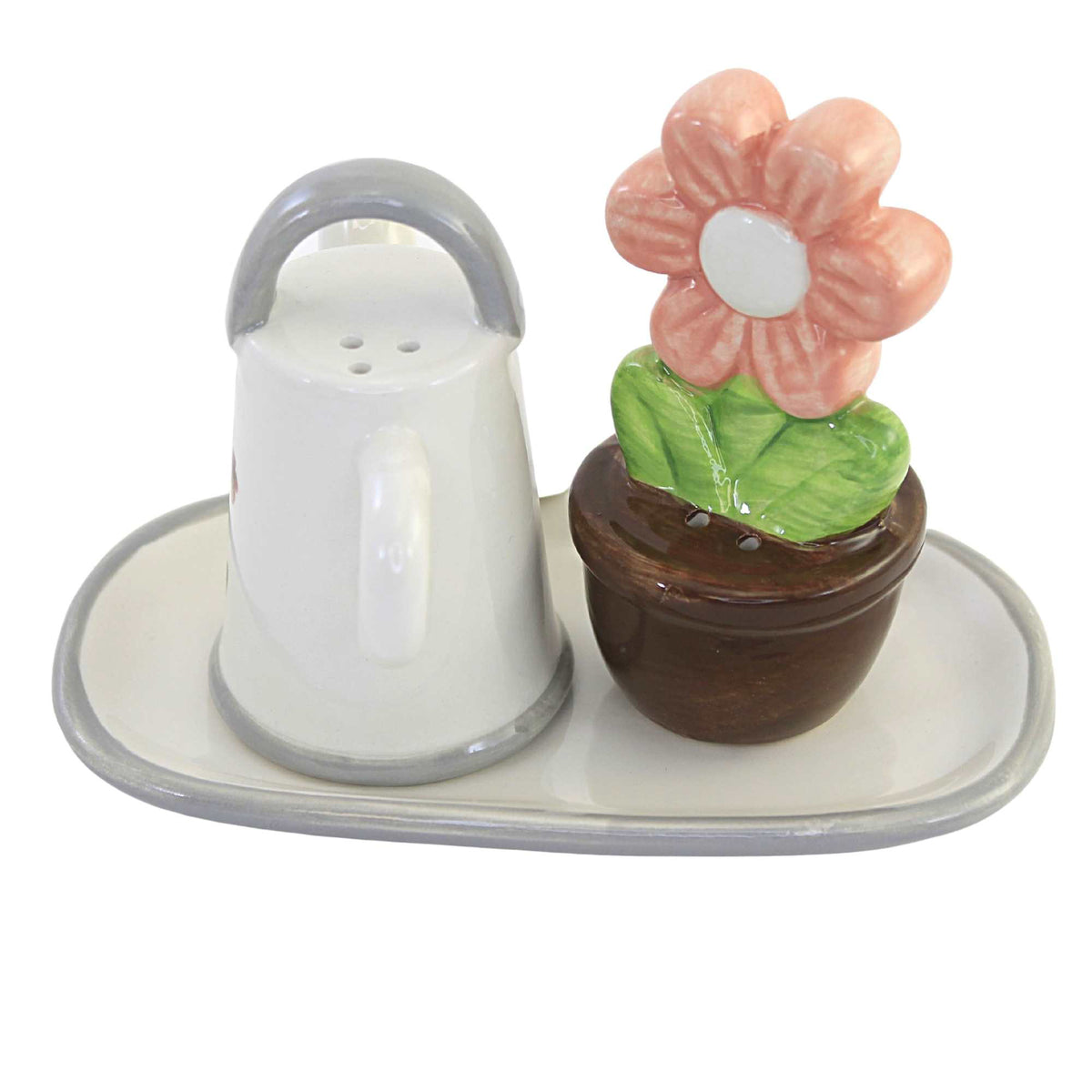 Transpac Watering Can/Flower Pot S&P - - SBKGifts.com