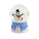 Christmas Snoopy/Woodstock Glitterdome Glass Snowman Top Hat 133797 (56089)