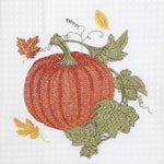 Decorative Towel Red Autumn Thanksgiving Wreath - - SBKGifts.com