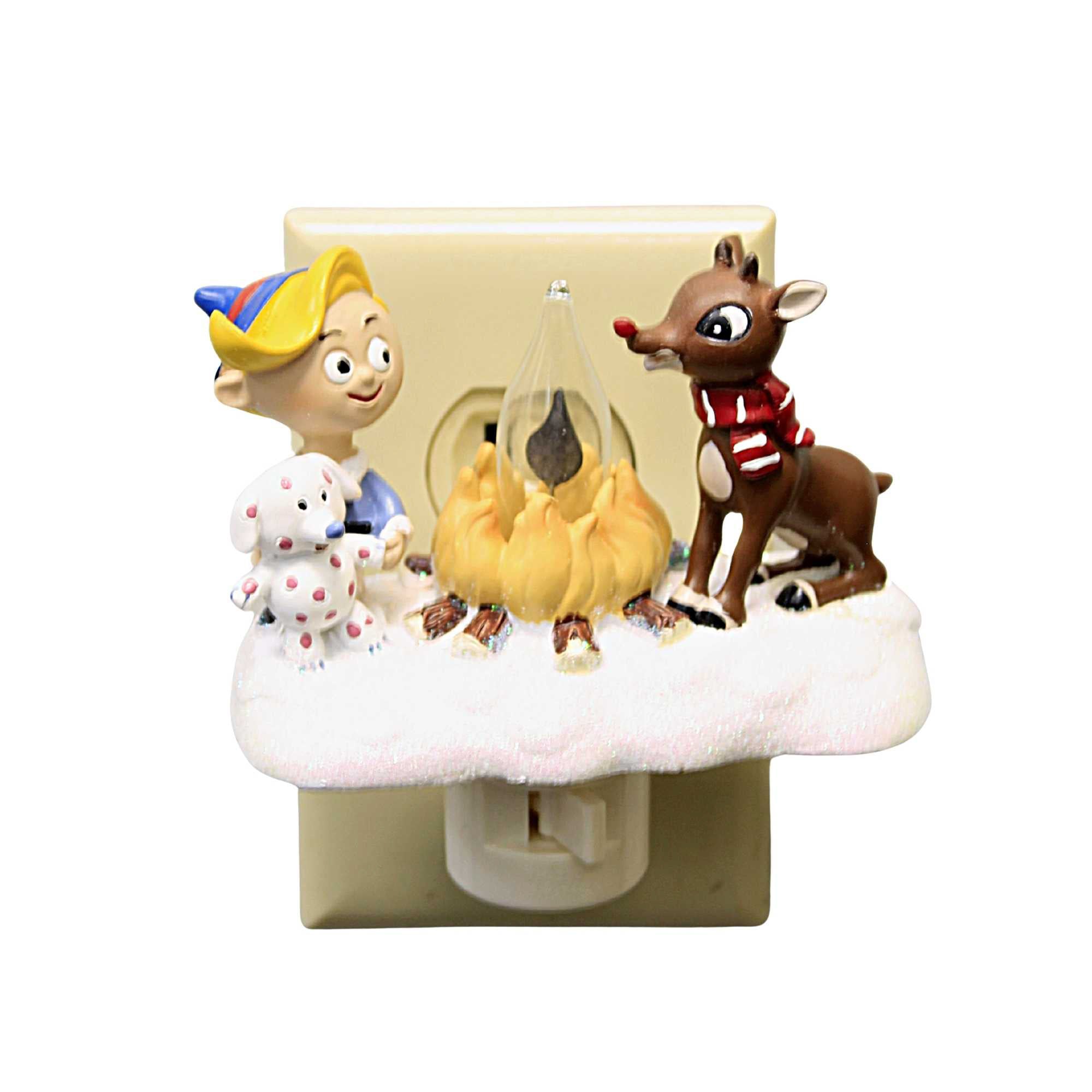 ROMAN Rudolph Campfire Night-Light - Thumbnail 2