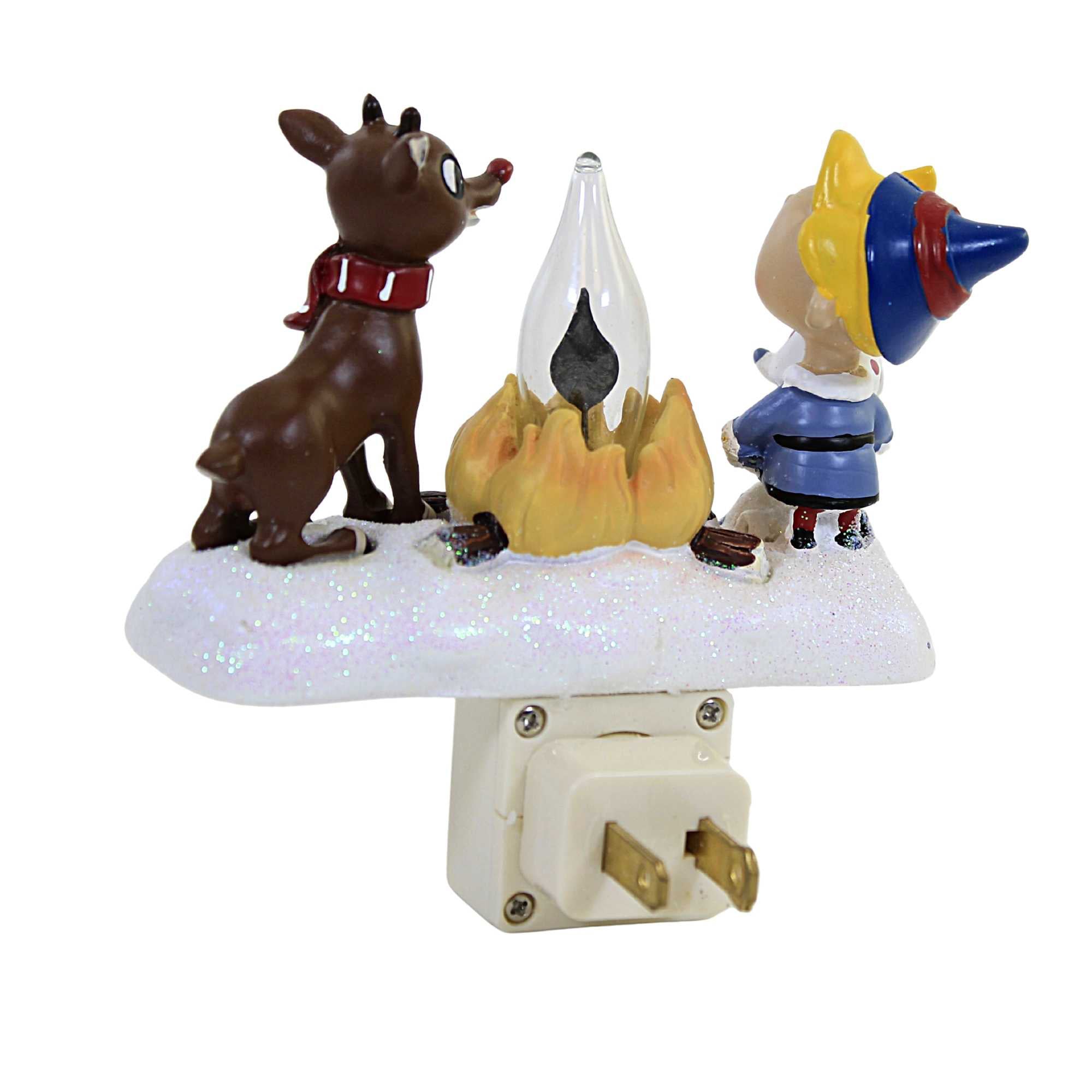 ROMAN Rudolph Campfire Night-Light