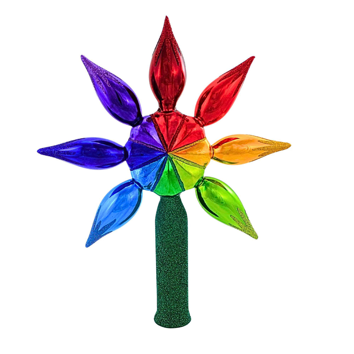 Blubom Colored Star Tree Topper - - SBKGifts.com
