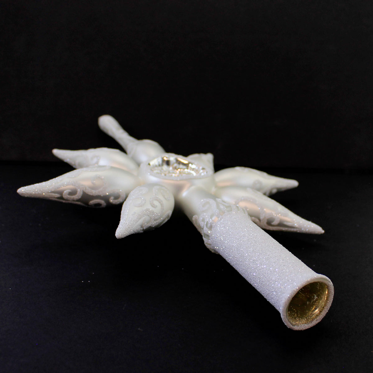 Blubom White Swirl Reflector Star - - SBKGifts.com