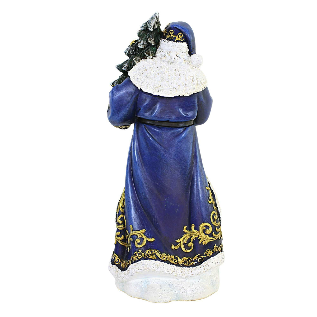 Christmas Blue Santa With Animals - - SBKGifts.com