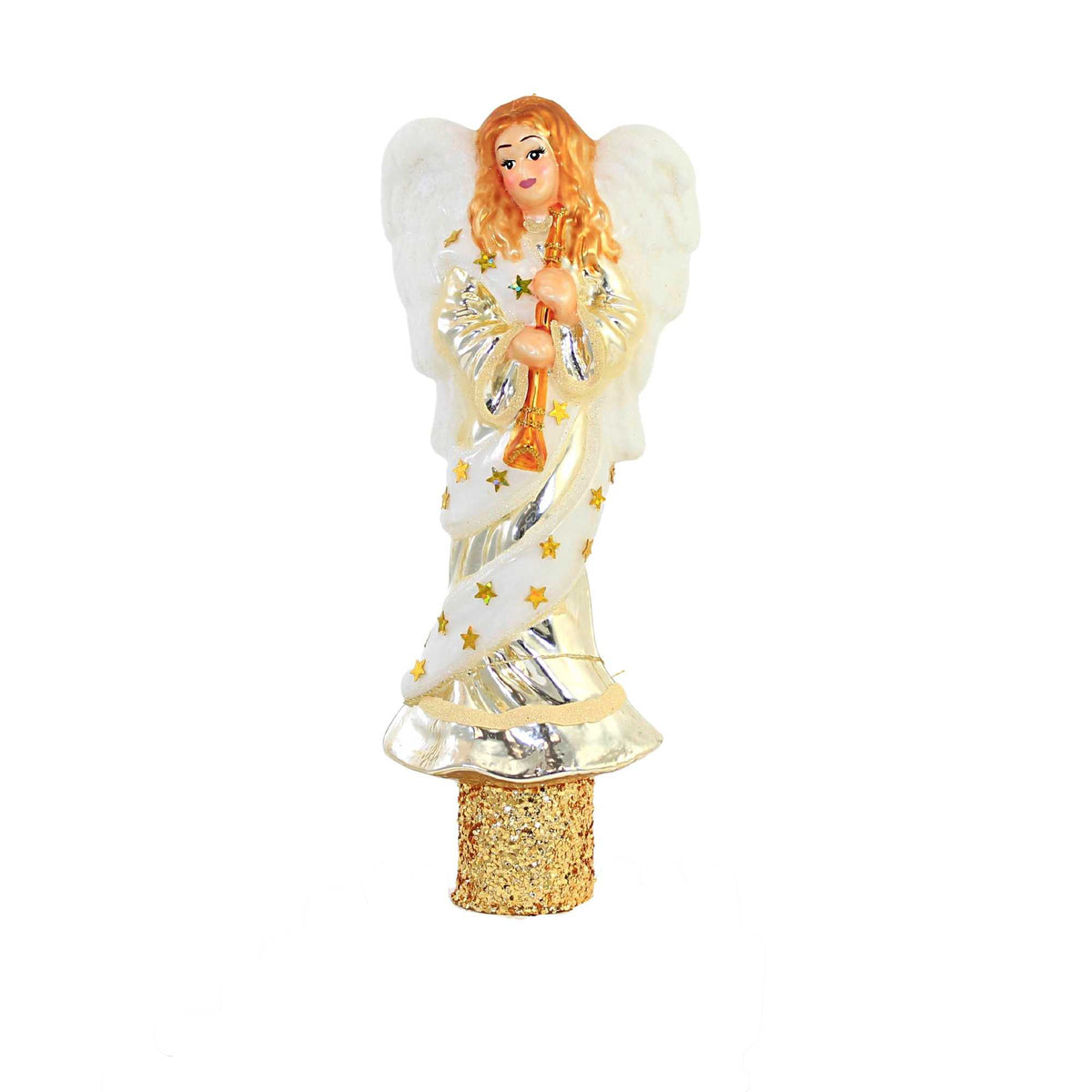 (56143) Angel W/ Trumpet Tree Topper