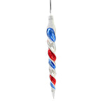 Sbk Gifts Holiday Red, Blue, Silver Twist Icicles - - SBKGifts.com