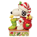 Jim Shore Gifts Of Friendship[ Polyresin Snoopy Woodstock 6008957 (56164)