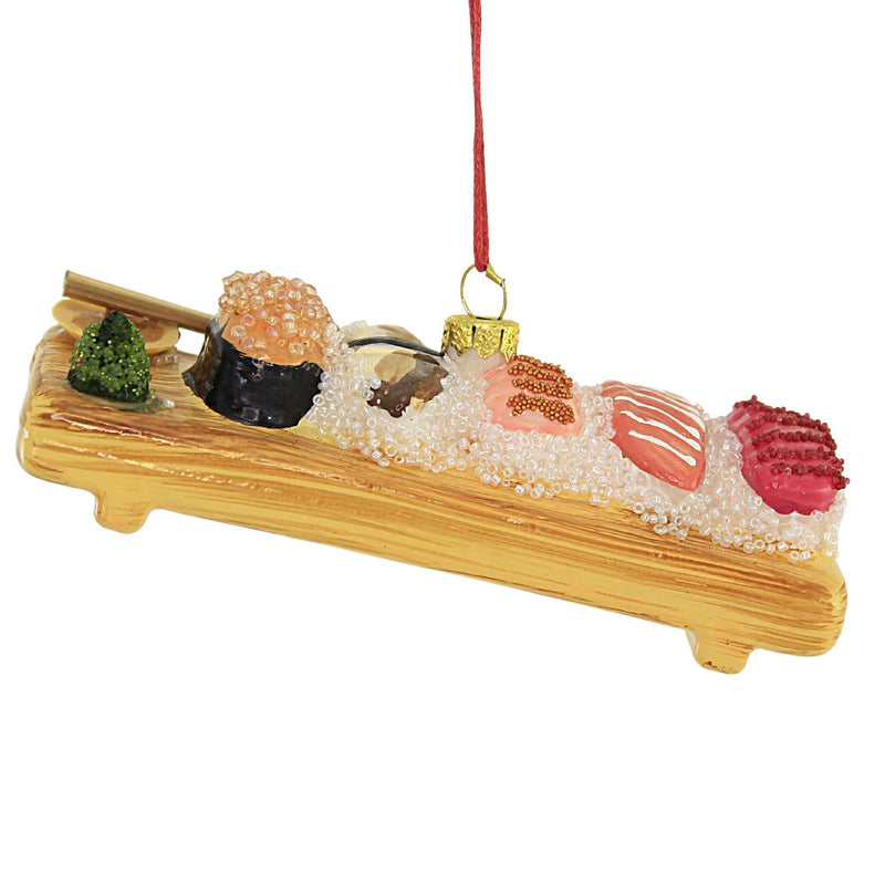 Holiday Ornament Deluxe Sushi Board - - SBKGifts.com