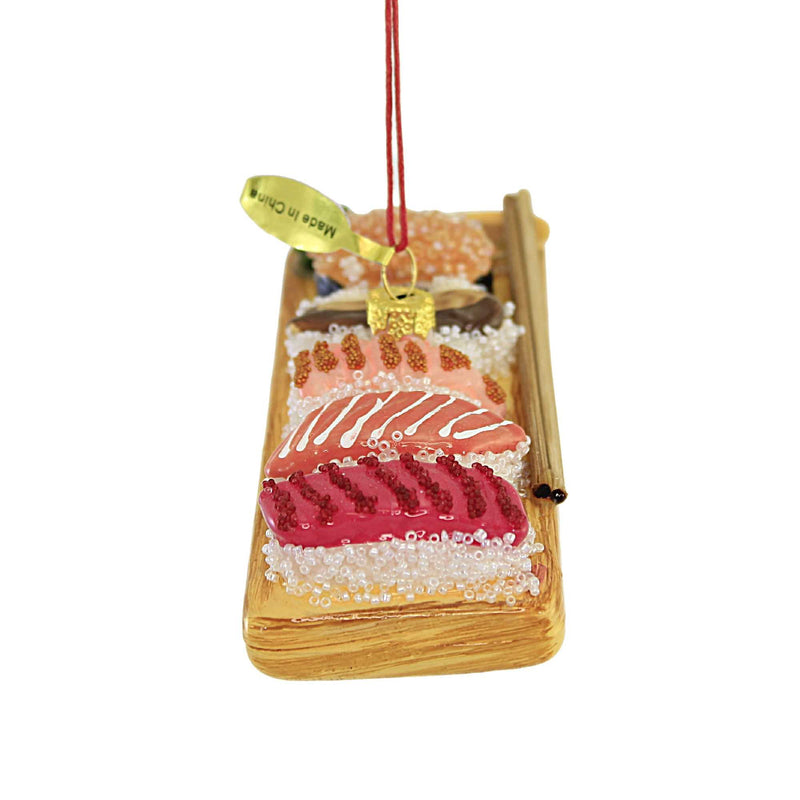 Holiday Ornament Deluxe Sushi Board - - SBKGifts.com