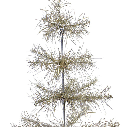 Christmas S Silver Mylar Tabletop Tree - - SBKGifts.com