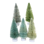 Christmas Winter Green Trees Set 12 - - SBKGifts.com