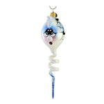 Curlicue Poltergeist - I Glass Ornament 7 Inch, Glass - Ornament Ghost Spirit Boo 2022119 (56234)
