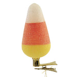 Blu Bom Clip On Candy Corn Glass Ornament Halloween Candy 2022131 (56235)