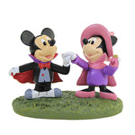 Department 56 Accessory Mickey & Minnie's Costume Fun Halloween Witch Dracula 6007728 (56253)
