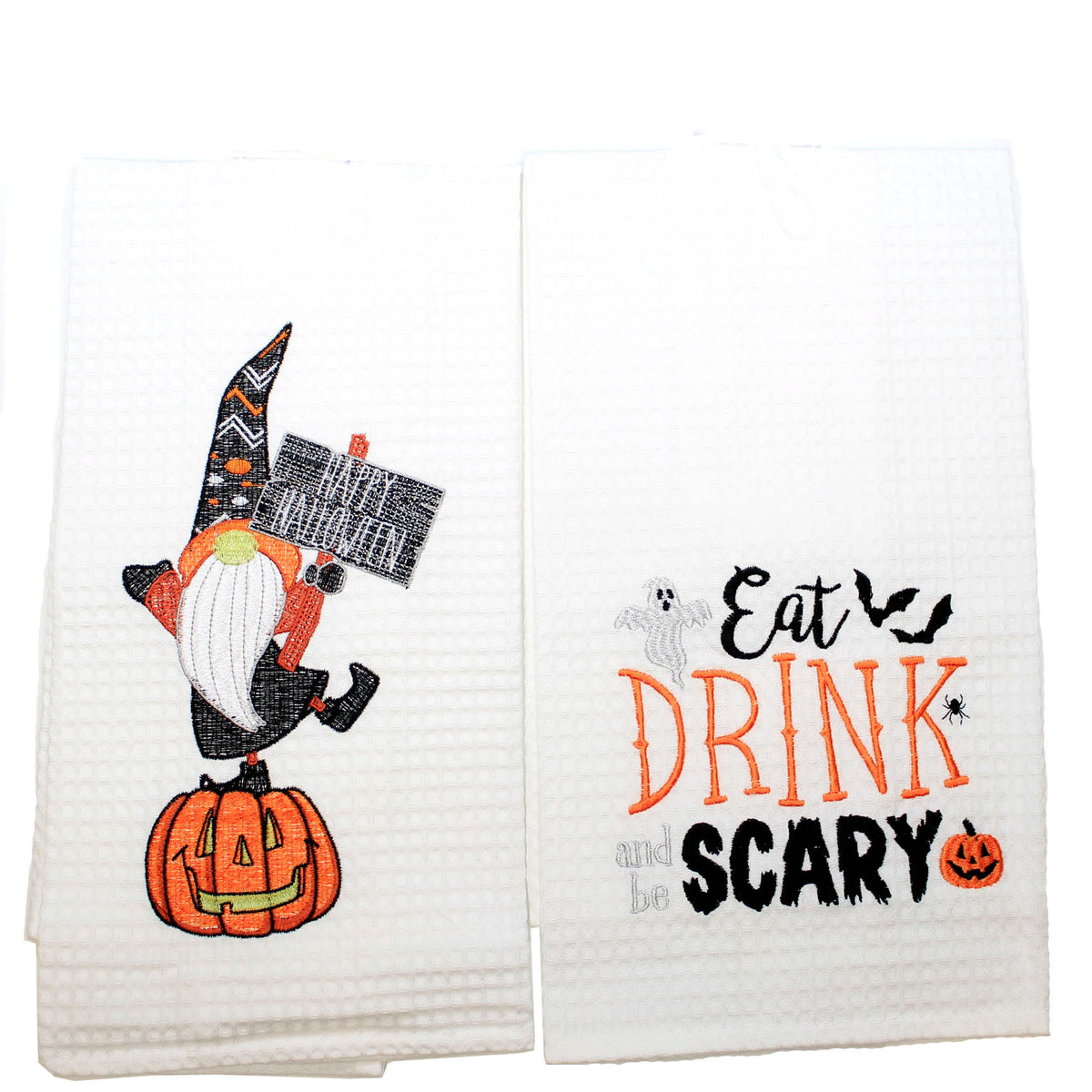 (56269) Halloween Gnome Eat Drink Towel
