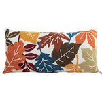 C & F Fall Leaves Pillow. - One Pillow 9.5 Inch, Cotton - Autumn Embroidered C86154066 (56270)