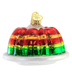 Old World Christmas Festive Gelatin Mold Glass Ornament Dessert Jiggly 32508 (56280)