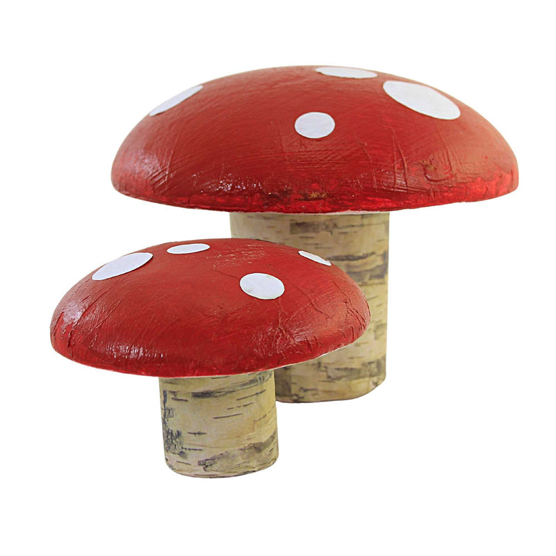 Home Decor Red Mushroom Set - - SBKGifts.com