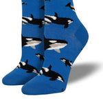 Novelty Socks Whale Hello There - - SBKGifts.com
