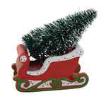Department 56 Accessory Gingerbread Christmas Sleigh Village Accessories 6009795 (56396)