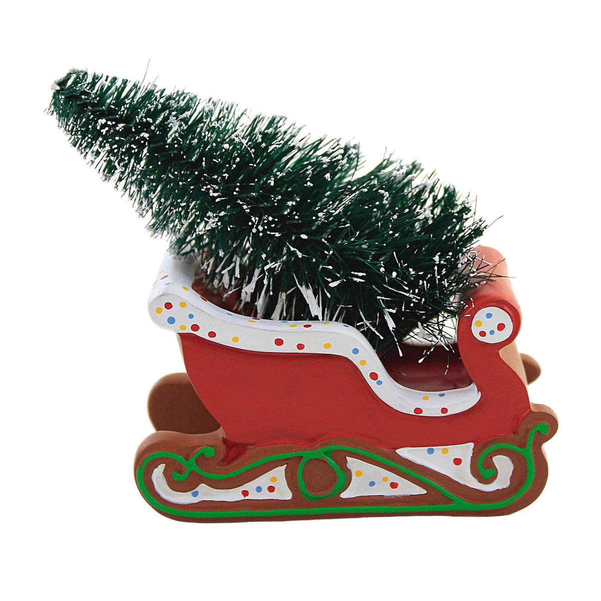 Department 56 Accessory Gingerbread Christmas Sleigh - - SBKGifts.com