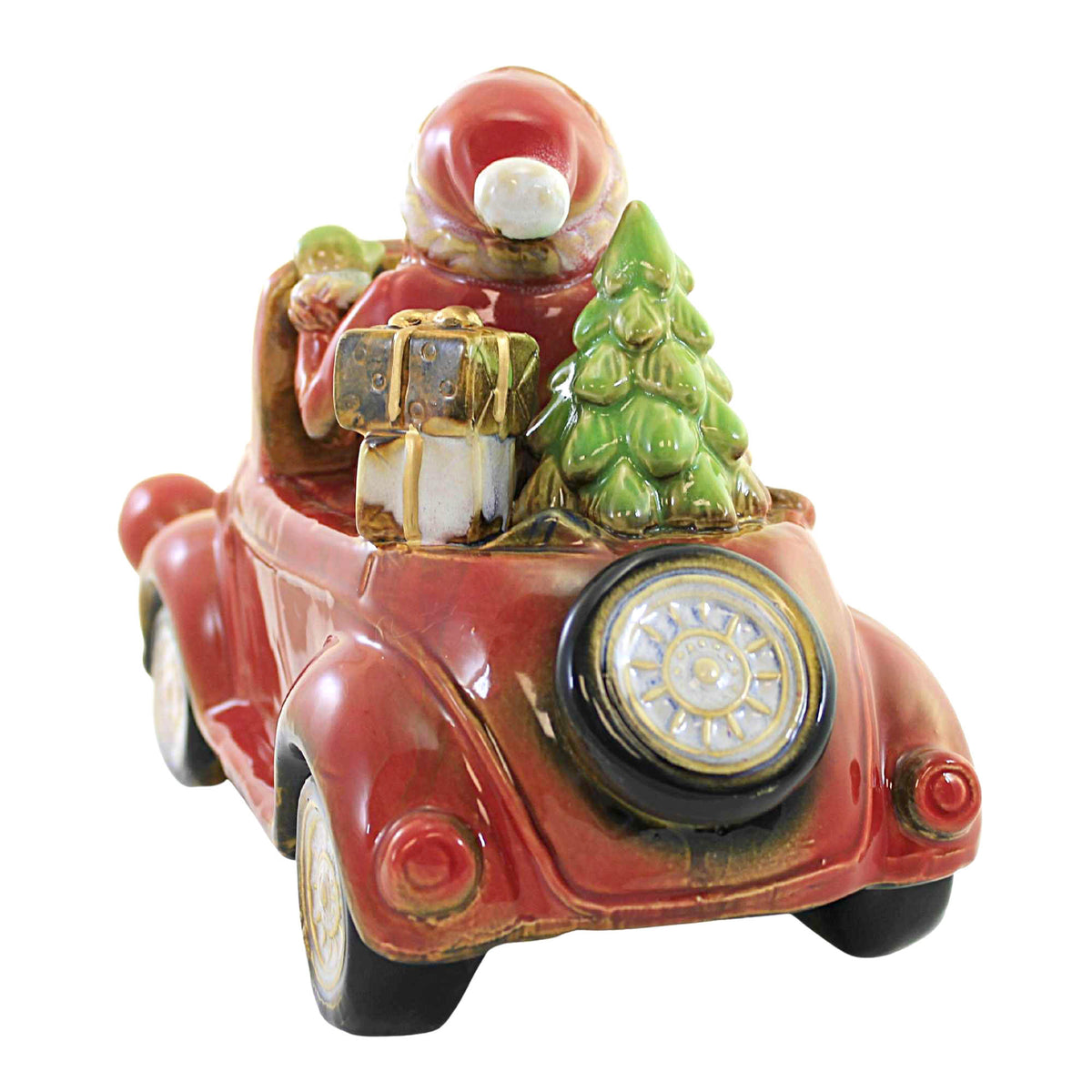 Christmas Santa In Car - - SBKGifts.com
