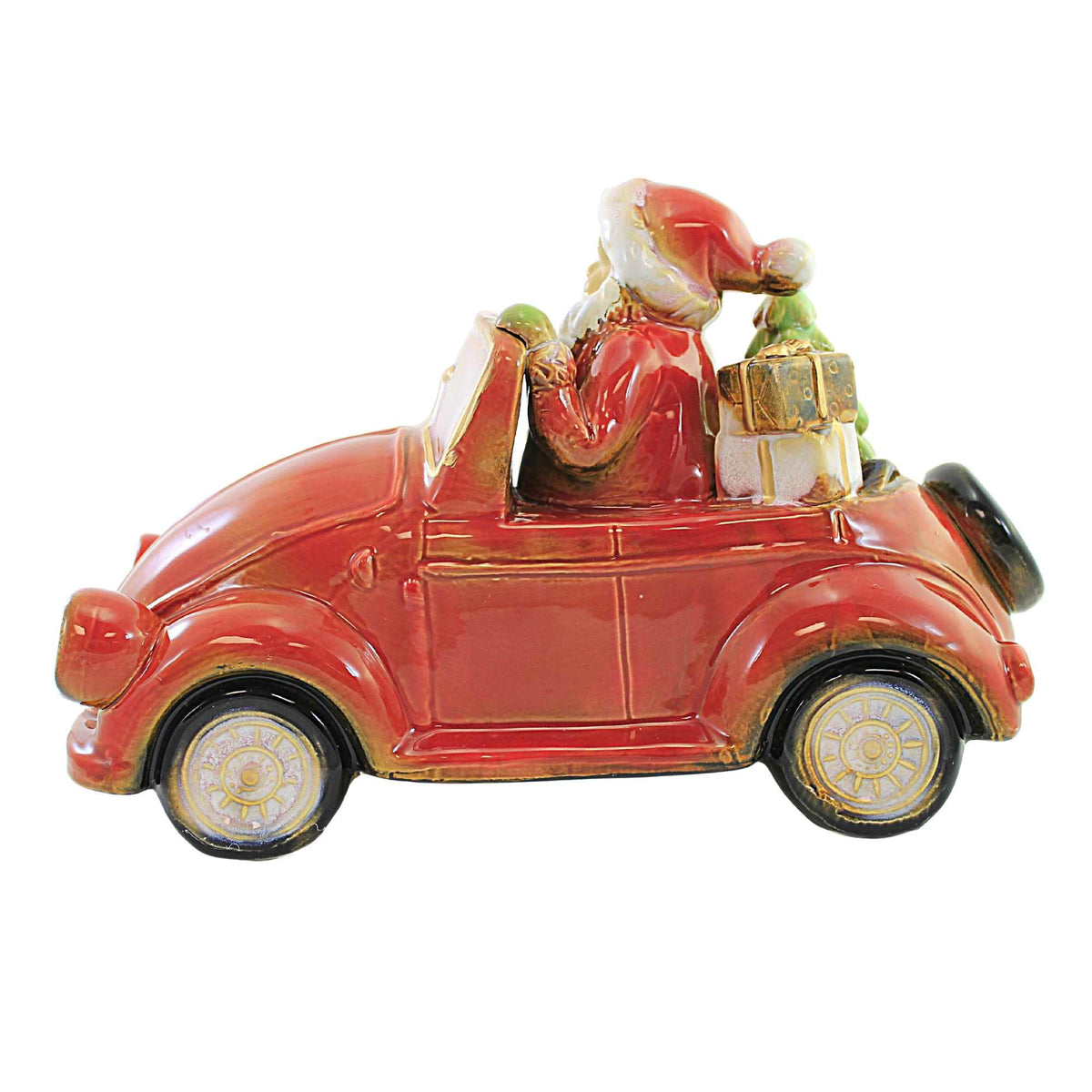 Christmas Santa In Car - - SBKGifts.com