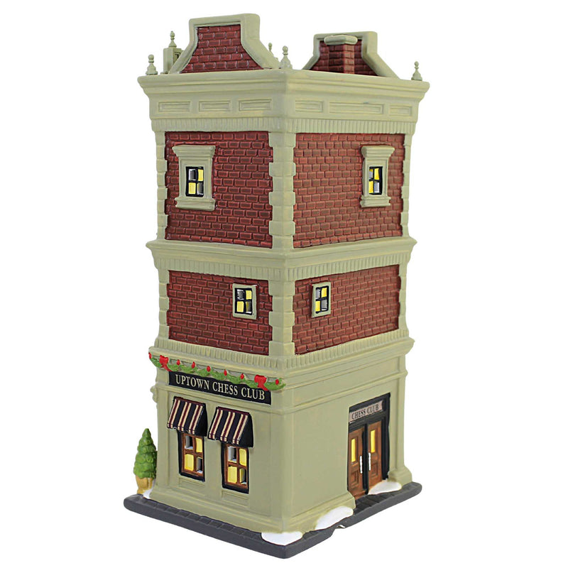 Department 56 House Uptown Chess Club - - SBKGifts.com