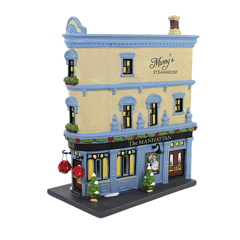 The Manhattan - One Village Building 8.5 Inch, Porcelain - Christmas In The City 6009746 (56414)